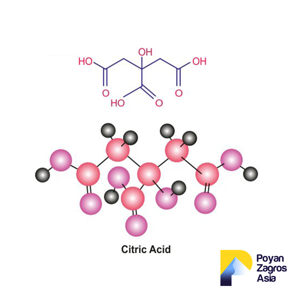 فرمول شیمیایی اسید سیتریک